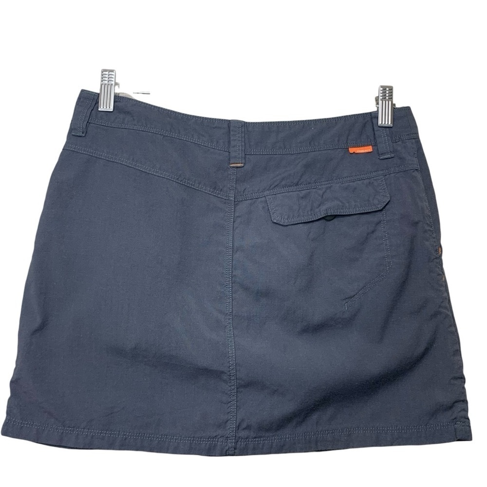 Icebreaker Destiny Skirt Gray Sz 28 Merino Organic Cotton A line Casual Sporty - Picture 3 of 15